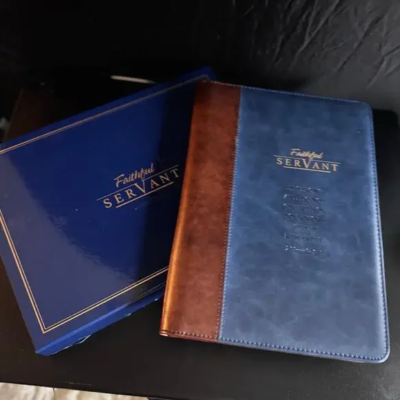 Zippered Padfolio/Portfolio Folder Christian Gifts - Picture 3 of 8